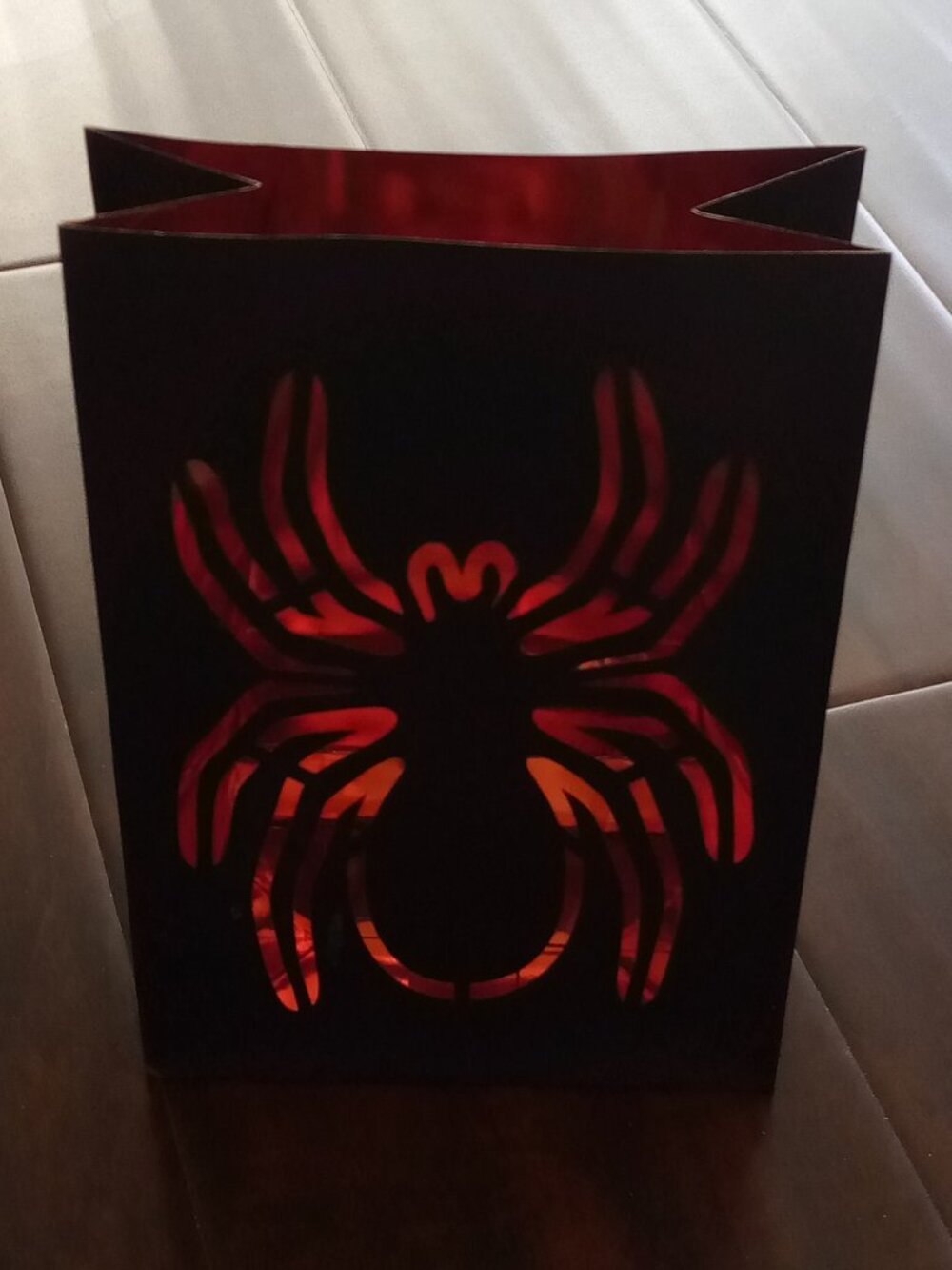 Latern paper bag Hollween Decor with lights candles